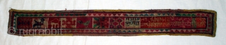Banjara Belt from(Bijapur) Karnataka India. Cotton on Cotton.(DSC001010).                         