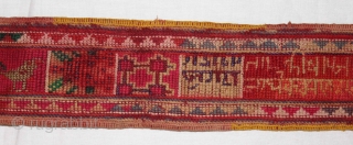 Banjara Belt from(Bijapur) Karnataka India. Cotton on Cotton.(DSC001010).                         