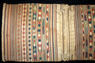 Camel Trapping Bag From Thar Desert Region near Jaisalmer Rajesthan India.C.1900.Its size is 63cm X 144cm.(DSE03040).                 