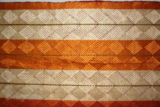 Phulkari from West(Pakistan)Punjab India Called As Rare Design Bagh. Extremely Fine Phulkari.(DSL01940).                     