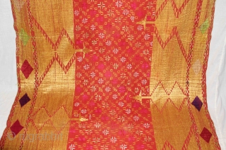 Sarpallu Phulkari from East(Punjab)India called As Sarpallu. Rare Design.Extremely Fine Phulkari.(DSC01480New).                      