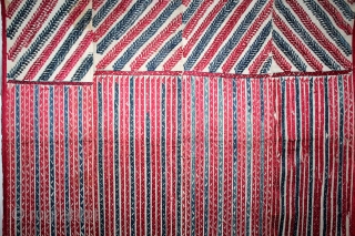 Phulkari From West(Pakistan)Punjab India Called As Wedding Thirma Bagh.Rare Design.Extremely Fine Phulkari.(DSL03360).                     