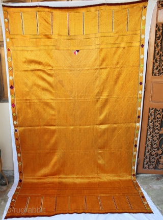 Vari-Da-Bagh from West (Pakistan) punjab India Called As Vari-Da-Bagh,Very Rare influnence of Njariya Design.This bagh was gifted to the bride by her in-laws when she was entering their house, her new home,  ...