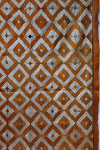 Vintage Phulkari from west (Pakistan) Punjab India Called As Patang Bagh,Very Rare influence of Design.Prefect Condition(DSC00600New).                 