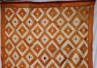 Vintage Phulkari from west (Pakistan) Punjab India Called As Patang Bagh,Very Rare influence of Design.Prefect Condition(DSC00600New).                 