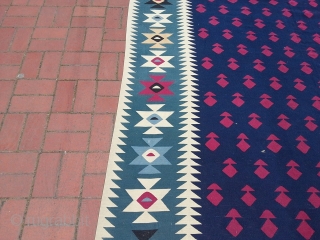 sarkoy kilim size is 1050cmx660cm ready for use on sale                       