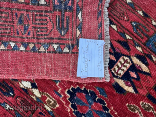 Stunning quality in this late 19th century torba, great colour and silk highlights
1.60m by 0.38m
Contact gene@heritage-antique-rugs.com for more pics, price etc.