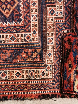 Complete Baktiari/Luri tribal khorjin, great condition, good colours
52in by 37in                       