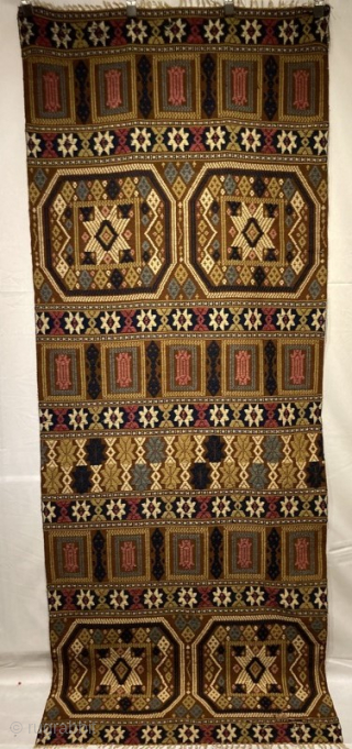Early 20th century Scandanavian weaving, in good condition.
2.77m by 88m
Visit www.heritage-antique-rugs.com for more images and price or email me at gene@heritage-antique-rugs.com            