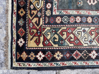 Early 20th century Shirvan, a little distressed but fit for the floor
1.58m by 1.20m
Contact gene@heritage-antique-rugs.com for more pics, price etc 
WhatsApp +44 (0)7803341863
          