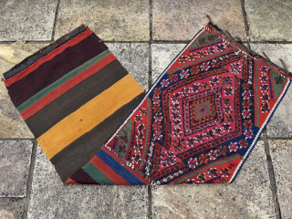 Early 20th century Eastern Anatolian grain bag, complete
100cm by 64cm
Contact gene@heritage-antique-rugs.com for more pics, price etc
WhatsApp +44 (0)7803341863