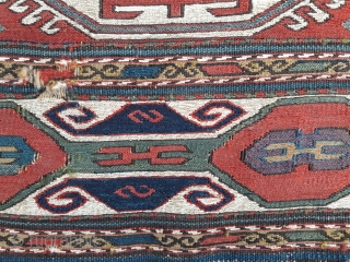 Mid 19th century Caucasian mafrash panel, in original condition
44in by 16in                      