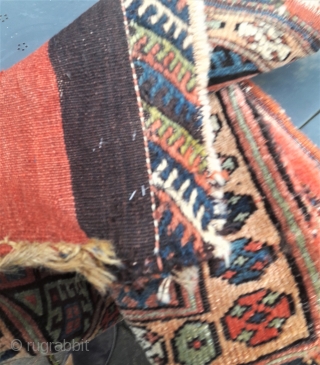 Late 19th/early 20th century Kurdish Jaf bag
Good range of subtle, saturated colours, in full pile 
26in by 26in               