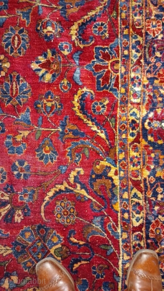 Sarouq Carpet, ca. 1920, 7’11” x 14’6” / 241 x 442 cm.                     