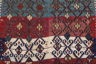 Nice Anatolian kilim. part of collection being sold  173x366, 5.8x12.0                      