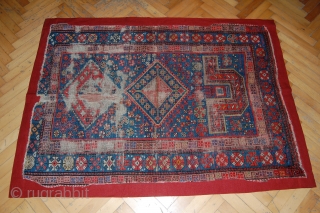 Caucasian Avar Prayer Rug Fragment. Rare.                           