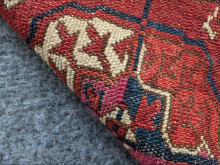 Antique small Tekke wedding rug. It's very pliable and folds like a cloth. Some wear. Please contact me at Steven.malloch@gmail.com or gerrerugs@gmail.com for questions or purchase. Cheers!      