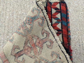 19th Century Yomud tentband fragment. 1'6" x 8'3". Great colors, cotton hihglights, and good size. No color bleed. 

Cheers.              