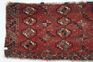Mid 19th century Ersari, small chuval or mafrash. It's a charming piece. No repairs. Please contact me at steven.malloch@gmail.com or gerrerugs@gmail.com for purchase or questions. Please don't use Rugrabbits system as it's  ...