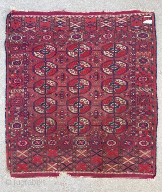 Antique Tekke wedding rug. 3'0" x 3'4". Good pile. Reasonable price.

Cheers.                      