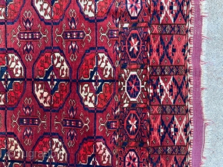 Antique Tekke wedding rug. 3'0" x 3'4". Good pile. Reasonable price.

Cheers.                      