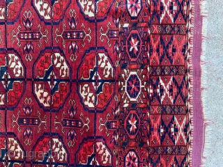 Antique Tekke wedding rug. 3'0" x 3'4". Good pile. Reasonable price.

Cheers.                      