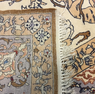 NO LONGER AVAILABLE!  SOLD !   SOLD !

Sadegh Seirafian rug approx. 1950yr.

Size: 240x146cm

Inquiries are welcome                