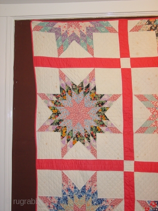 wonderful!!! fine quilt, so beautiful. It has no tears, no holes, it has some faint fingertipsicxze spots, might go out with a wash, I bought like this. Amazing beauty with delightfull stars  ...