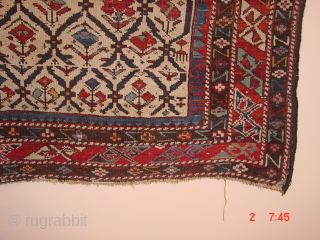 GORGEOUS FINE 1870 ANTIQUE CAUCASIAN MARASALI PRAYER RUG
some wear, no repairs, no holes, no stains, very fine quality, 
122x140cm
4.1x4.7ft              