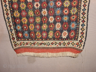 In mint condition, antique Azeri? kilim flatweave panel
49x87cm
1.6x2.9ft                         