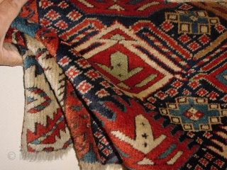 fabulous 1880 MOGHAN RUGFRAGMENT In grear condition
99x40cm
3.3x1.3ft                          