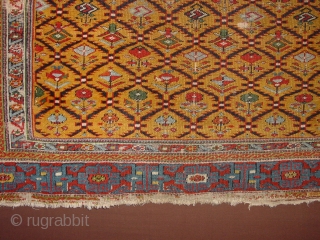 finest chi-chi ca. 1850 , clean, no stains, though wear... 126x153cm 4.2x5.1ft                     