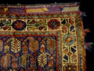 Nomad Afshar Boteh
Size: 67x59cm (2.2x2.0ft)
Natural colors, made in circa 1910                       