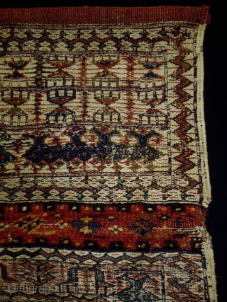 Luri-Bakhtiari Soumakh
Size: 51x75cm (1.7x2.5ft)
Natural colors, made in circa 1910/20                        