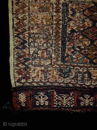Luri-Bakhtiari Soumakh
Size: 51x75cm (1.7x2.5ft)
Natural colors, made in circa 1910/20                        