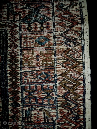 Luri-Bakhtiari Soumakh
Size: 51x75cm (1.7x2.5ft)
Natural colors, made in circa 1910/20                        