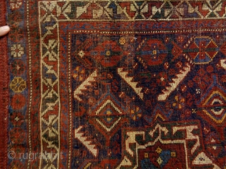 19th Century Fine Kamseh Bagface
Size: 73x71cm (2.4x2.4ft)
Natural colors                         