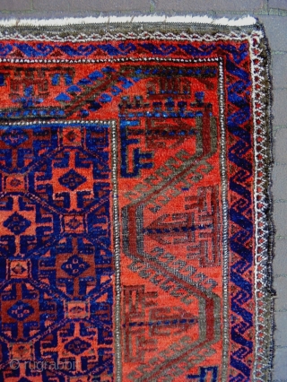 Fine Baluch
Size: 92x165cm
Natural colors, made in period 1910                         