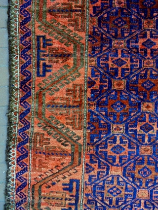 Fine Baluch
Size: 92x165cm
Natural colors, made in period 1910                         