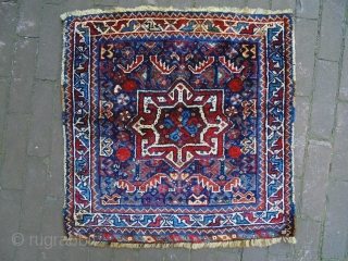 Kamseh Bagface
Size: 60x60cm
Natural colors, made in period 1910/20                         