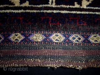 Belouch Bag Complete
Size: 38x61cm (1.3x2.0ft)
Natural colors, there is silk at the headends                     