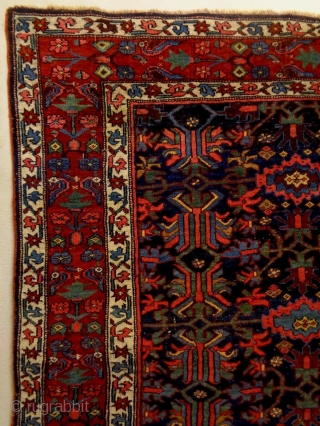 Bijar
Size: 137x200cm (4.6x6.7ft)
Natural colors, made in circa 1910/20                         