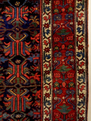 Bijar
Size: 137x200cm (4.6x6.7ft)
Natural colors, made in circa 1910/20                         