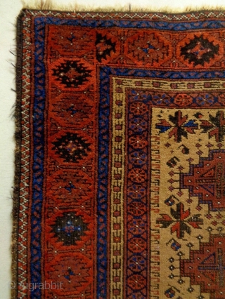 Turkish Knot Baluch
Size: 96x165cm
Natural colors, camel hair, made in period 1910                      