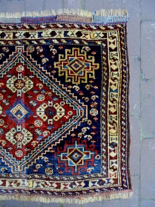 Qasqhay Bagface
Size: 72x60cm
Natural colors, made in period 1910                         