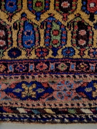 Afshar Cuval
Size: 137x54cm
Natural colors, made in period 1910/20, there are some moth bites (see picture 12).                 