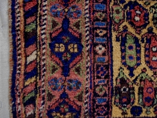 Afshar Cuval
Size: 137x54cm
Natural colors, made in period 1910/20, there are some moth bites (see picture 12).                 