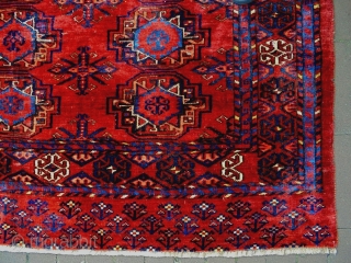 19th Century Fine Turkmen Cuval
Size: 141x84cm
Natural colors                          