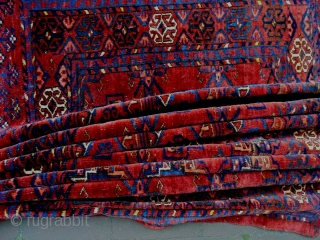 19th Century Fine Turkmen Cuval
Size: 141x84cm
Natural colors                          