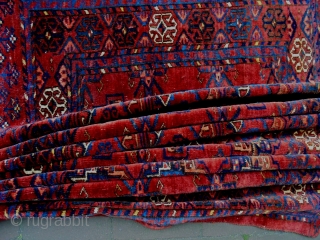 19th Century Fine Turkmen Cuval
Size: 141x84cm
Natural colors                          